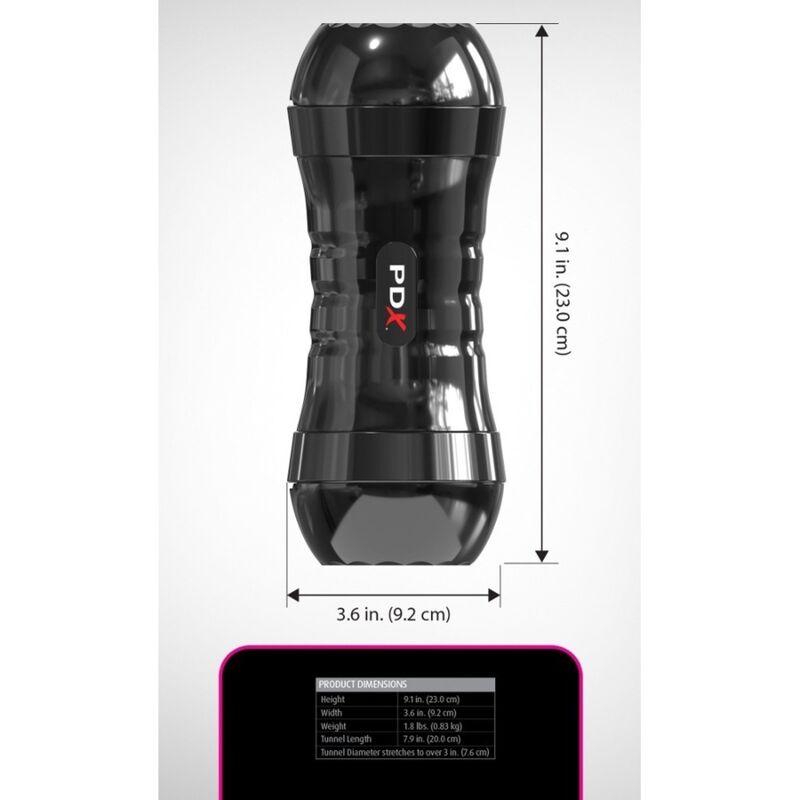 PDX EXTREME - WET PUSSIES SUPER FLIP-A-PUSSY ÜBER WENDENDE STROKER 21,6 CM