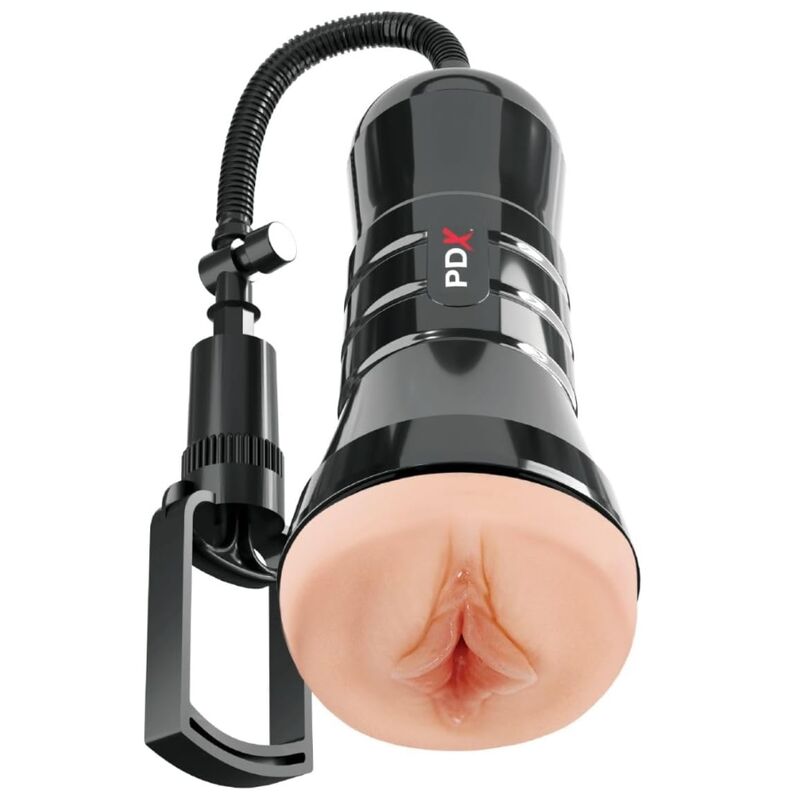 PDX EXTREME - WET PUSSIES SUPER SUCKER XXL Leichter Vagina-Stroker mit Saugfunktion 27,3 cm