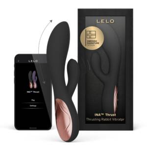 LELO - INA THRUST RABBIT Stossvibrator Schwarz