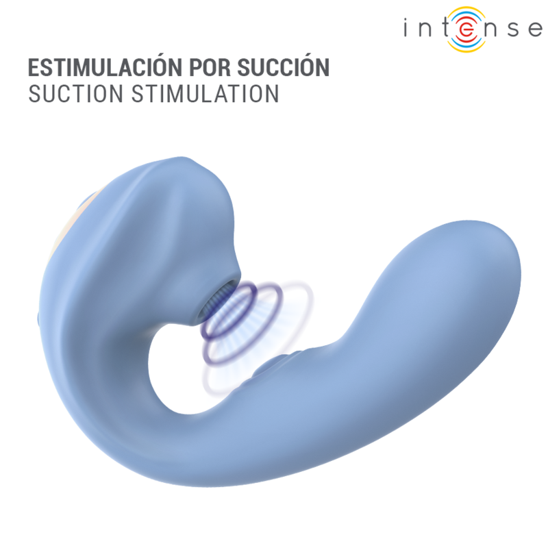 INTENSE - GINA Multifunktions-Klitorisstimulator Blau