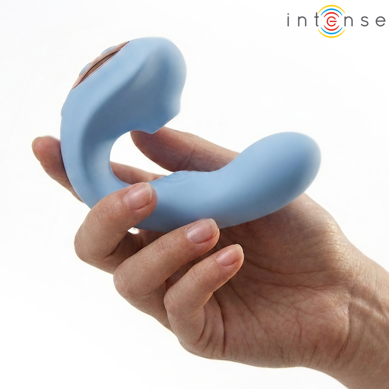 INTENSE - GINA Multifunktions-Klitorisstimulator Blau