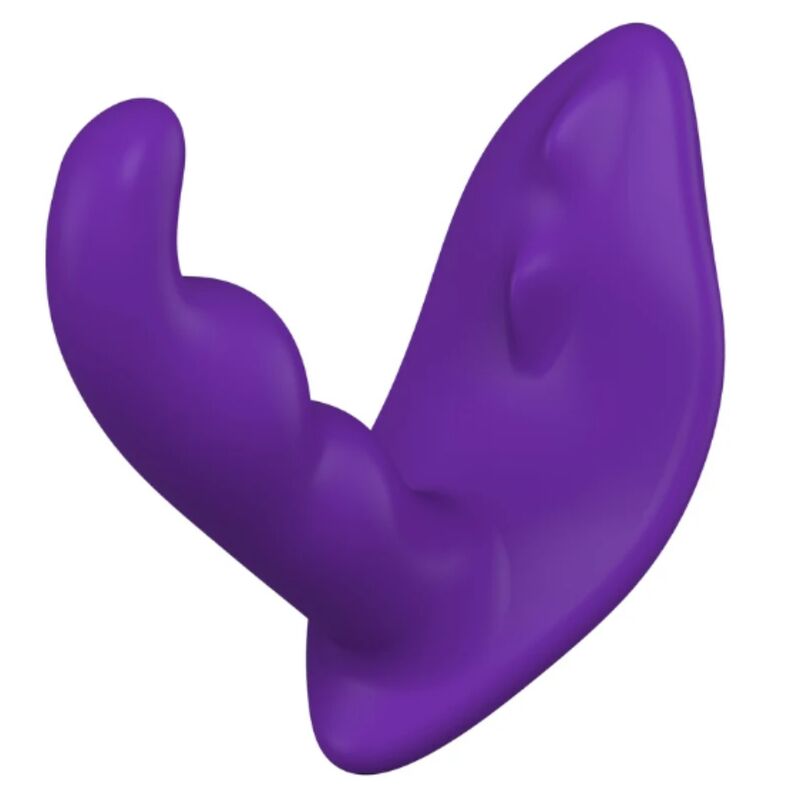 SHE.E.O - Rotierender, vibrierender Analstimulator mit Fernbedienung – Lila