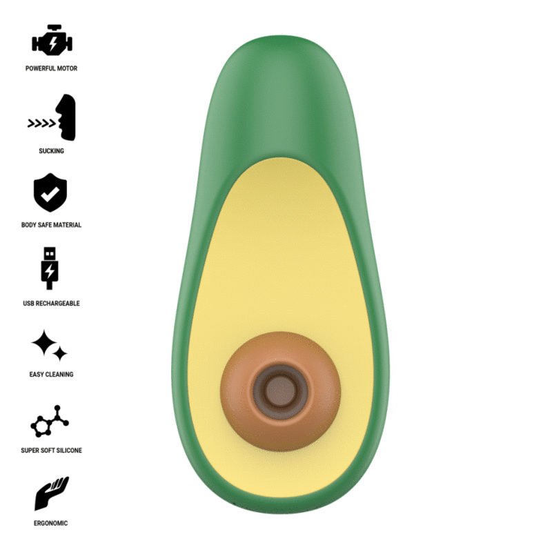 INTENSE - WAKI AVOCADO Klitoralsaugstimulator