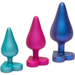 ROMP - LUSTER ANAL TRAININGSSET S/M/L MIT HERZFÖRMIGER BASIS