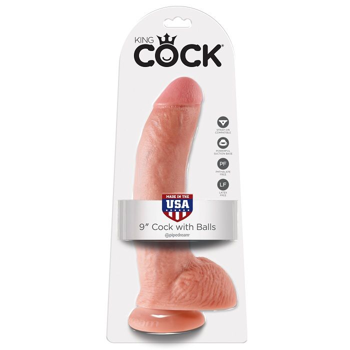 KING COCK - 9 Schwanzfleisch mit Ei 22,9 cm