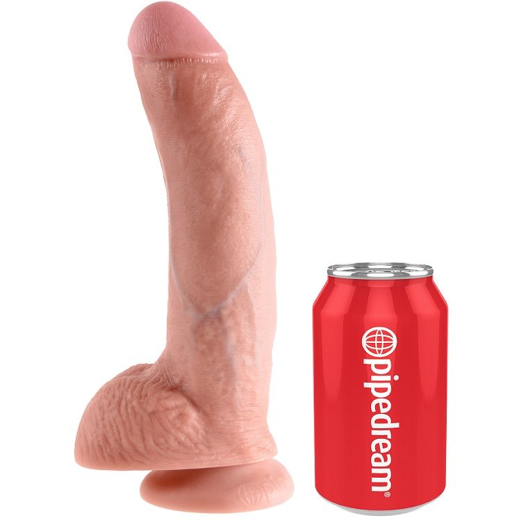 KING COCK - 9 Schwanzfleisch mit Ei 22,9 cm