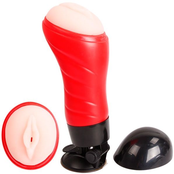 CRAZY BULL - Vagina mit Sprachmasturbatorbasis
