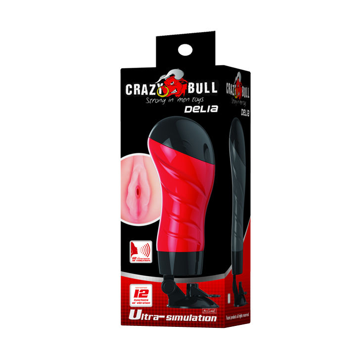 CRAZY BULL - Vagina mit Sprachmasturbatorbasis