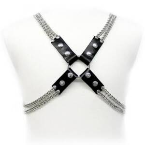 LEATHER BODY - Ketten-Harness