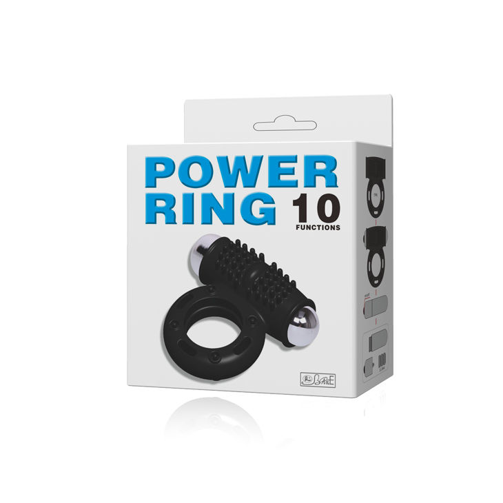 BAILE - POWER RING VIBRATOR PENISRING 10V