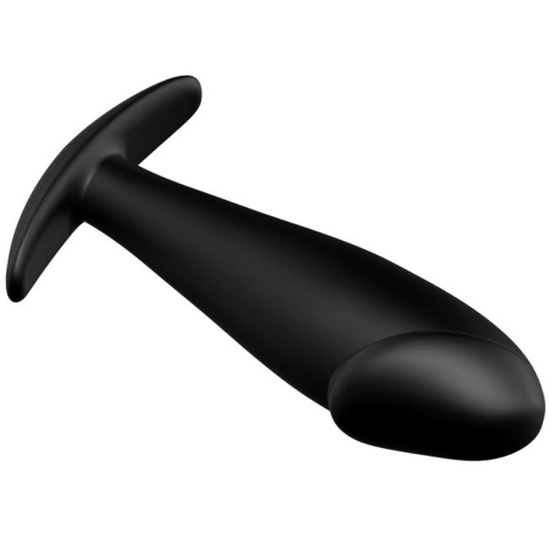 PRETTY LOVE - Analplug Silikon Penisform Schwarz