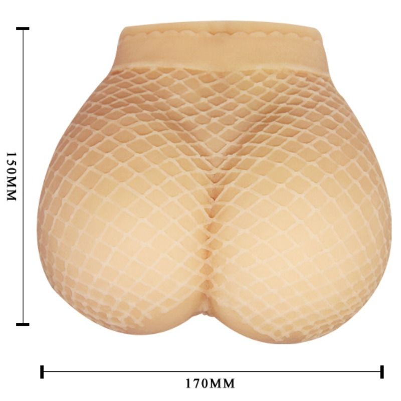 BAILE - realistischer Vagina- und Analplug mit Mesh