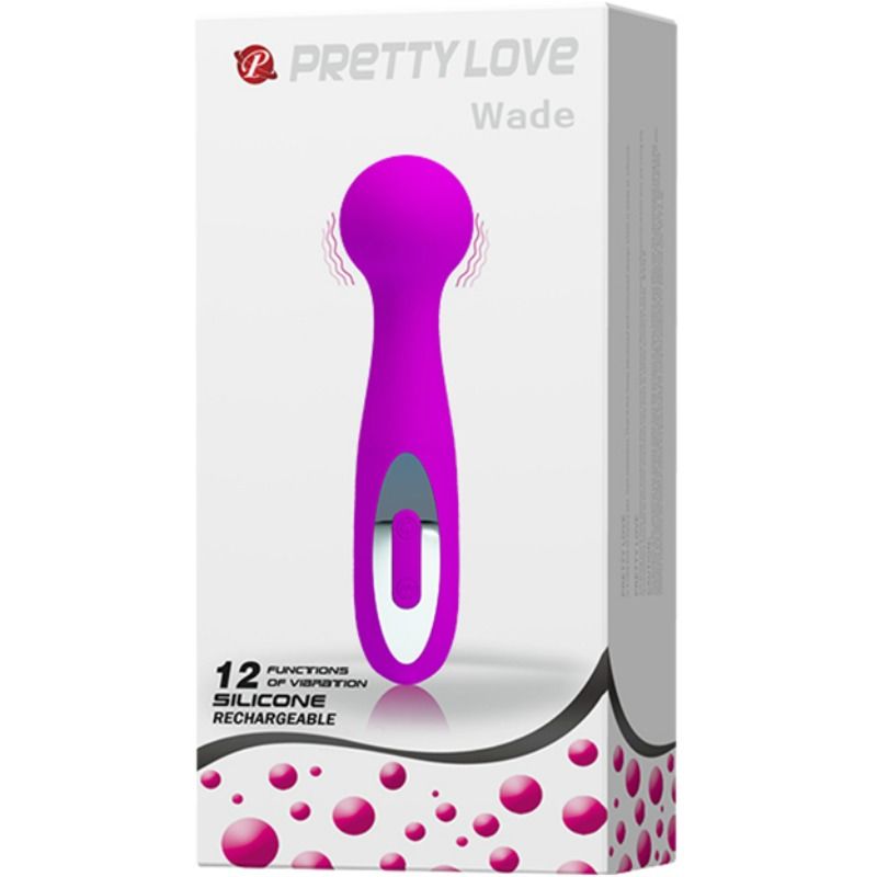 PRETTY LOVE - WADE Wiederaufladbarer Massager 12 Funktionen