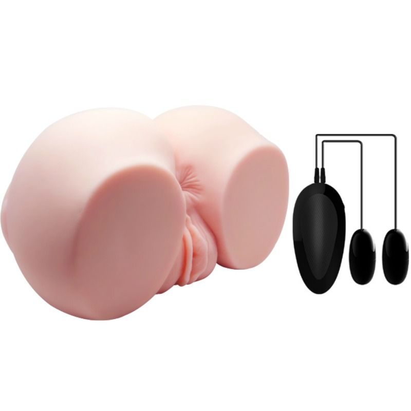CRAZY BULL - Realistische Vagina und Anus mit Vibration