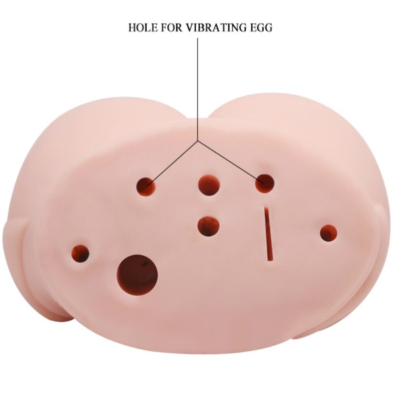 CRAZY BULL - Realistische Vagina und Anus mit Vibration