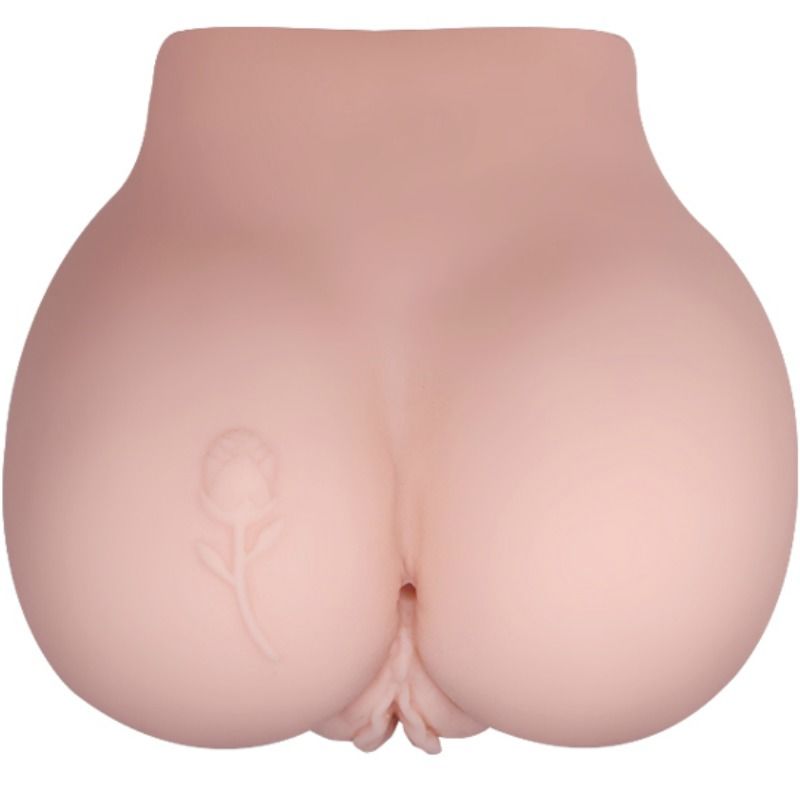 CRAZY BULL - Vagina und Anus mit realistischem Tattoo und Vibration
