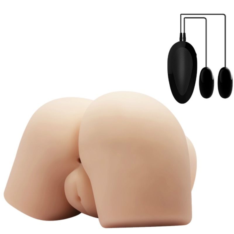 CRAZY BULL - Realistische Vagina und Anus mit Vibrationsposition 4