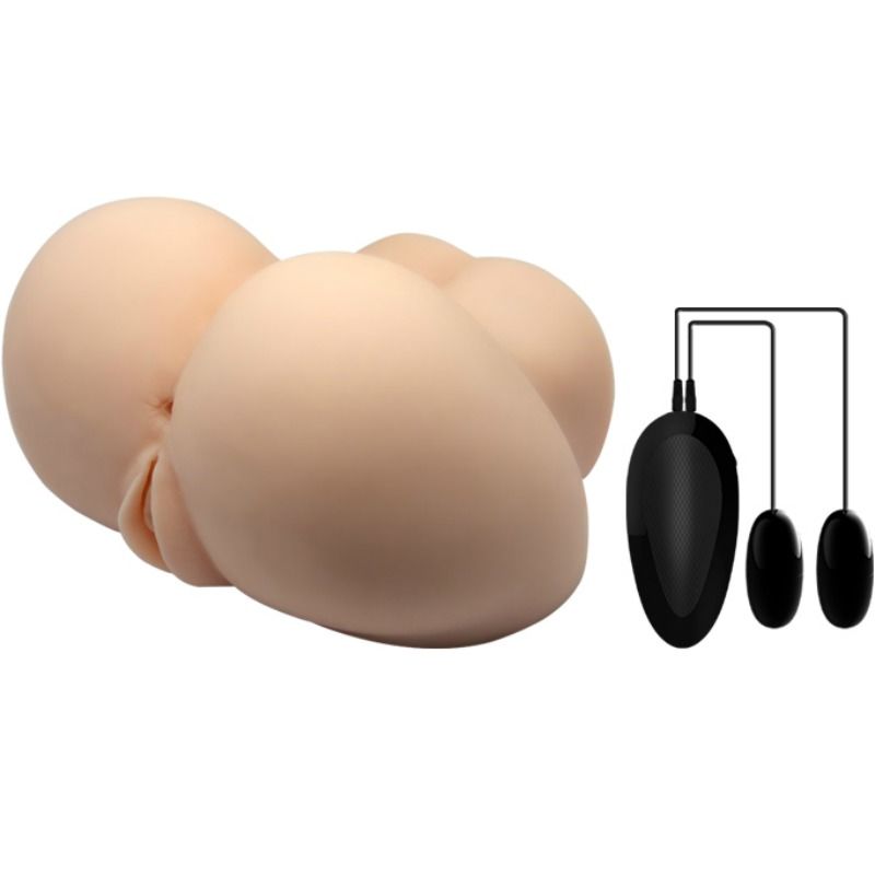 CRAZY BULL - Realistische Vagina und Anus mit Vibrationsposition 6