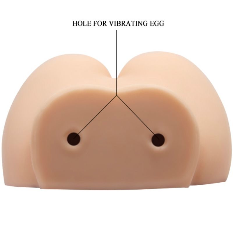 CRAZY BULL - Realistische Vagina und Anus mit Vibrationsposition 6
