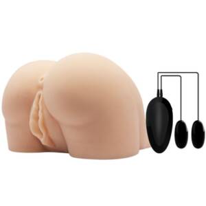 CRAZY BULL - Realistische Vagina und Anus mit Vibrationsposition 8