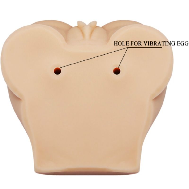 CRAZY BULL - Realistische Vagina und Anus mit Vibrationsposition 8