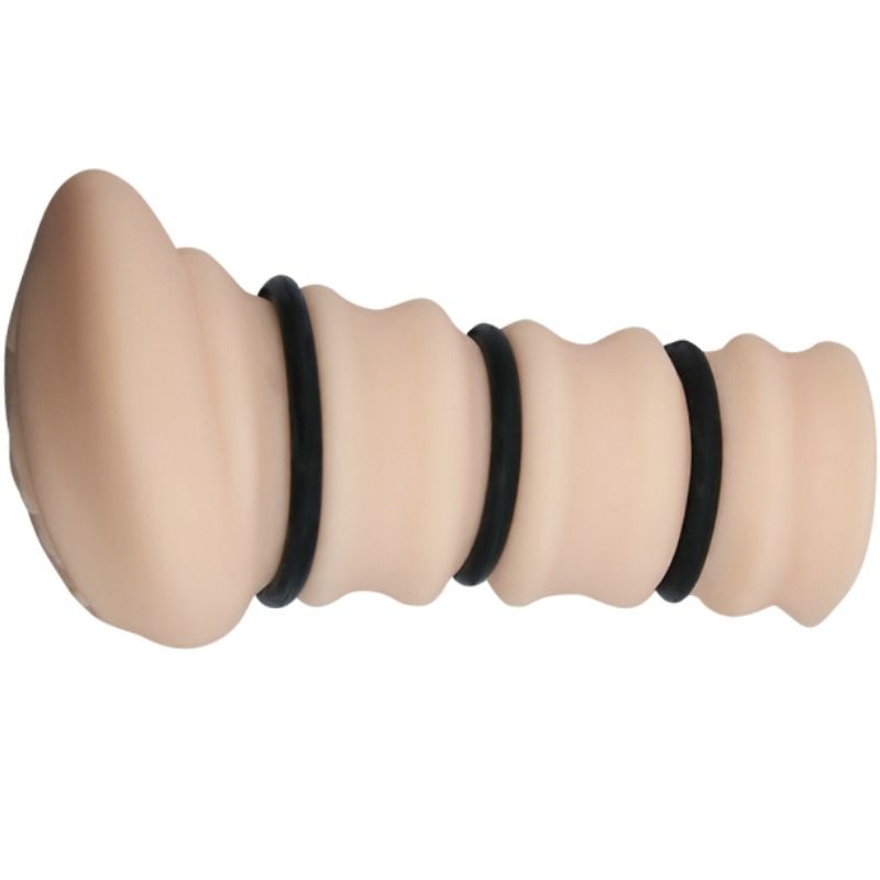 CRAZY BULL - Masturbator mit Ringen Vagina Modell 2