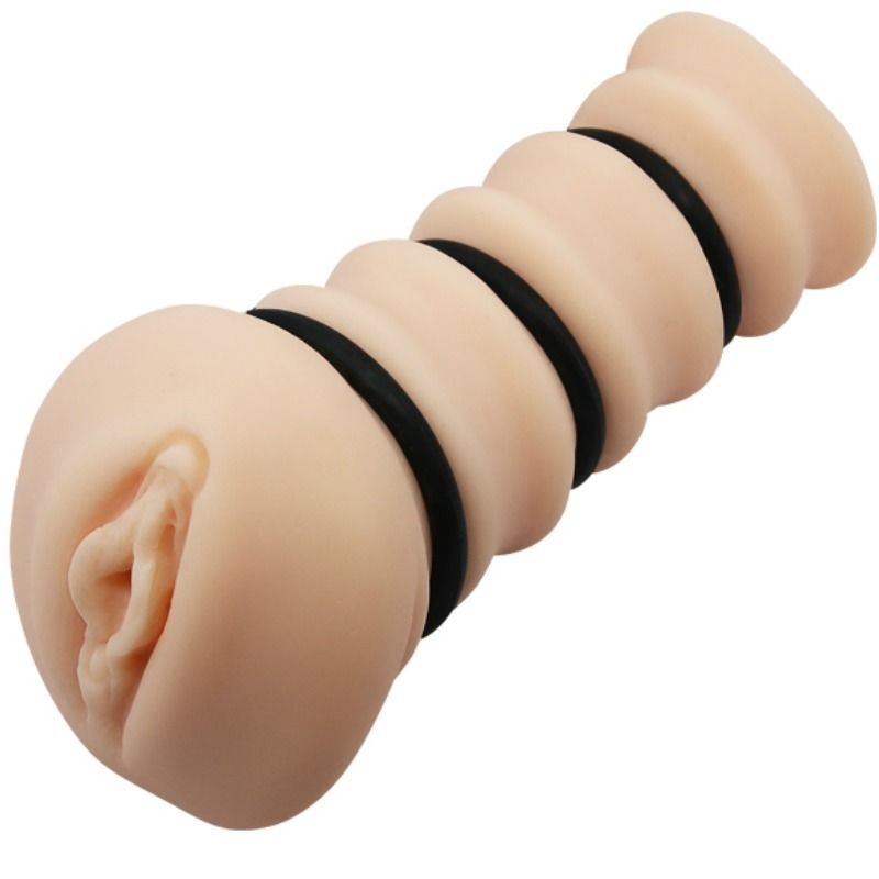 CRAZY BULL - Masturbator mit Ringen Vagina Modell 2