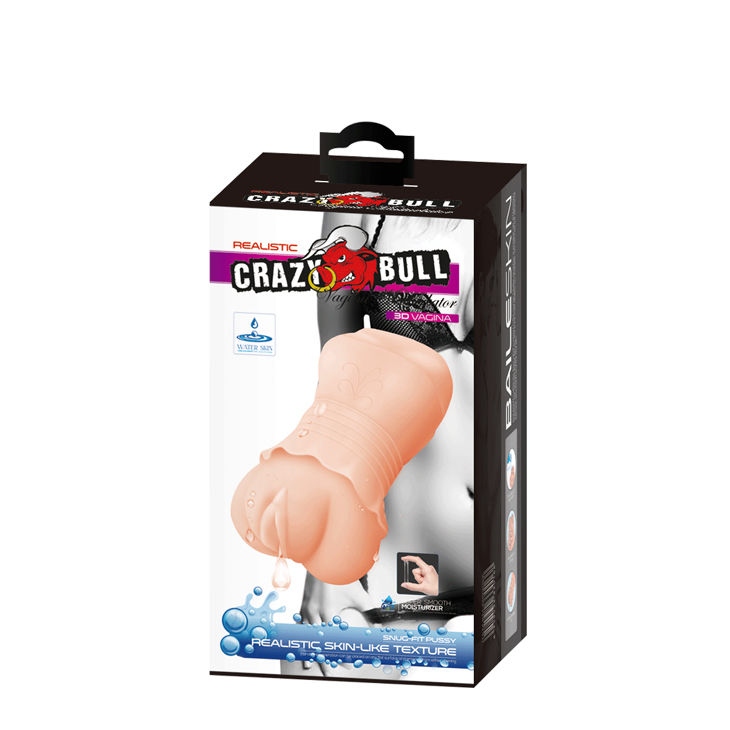 CRAZY BULL - Wasserhaut-Masturbator Vagina Modell 2