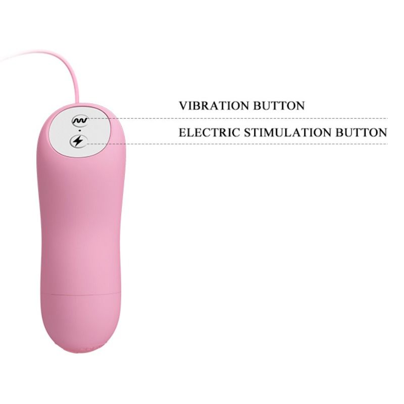 BAILE - Romantische Wellenpinzette mit Vibration und Elektroschock