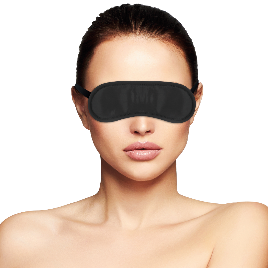 DARKNESS - Gerade schwarze Maske