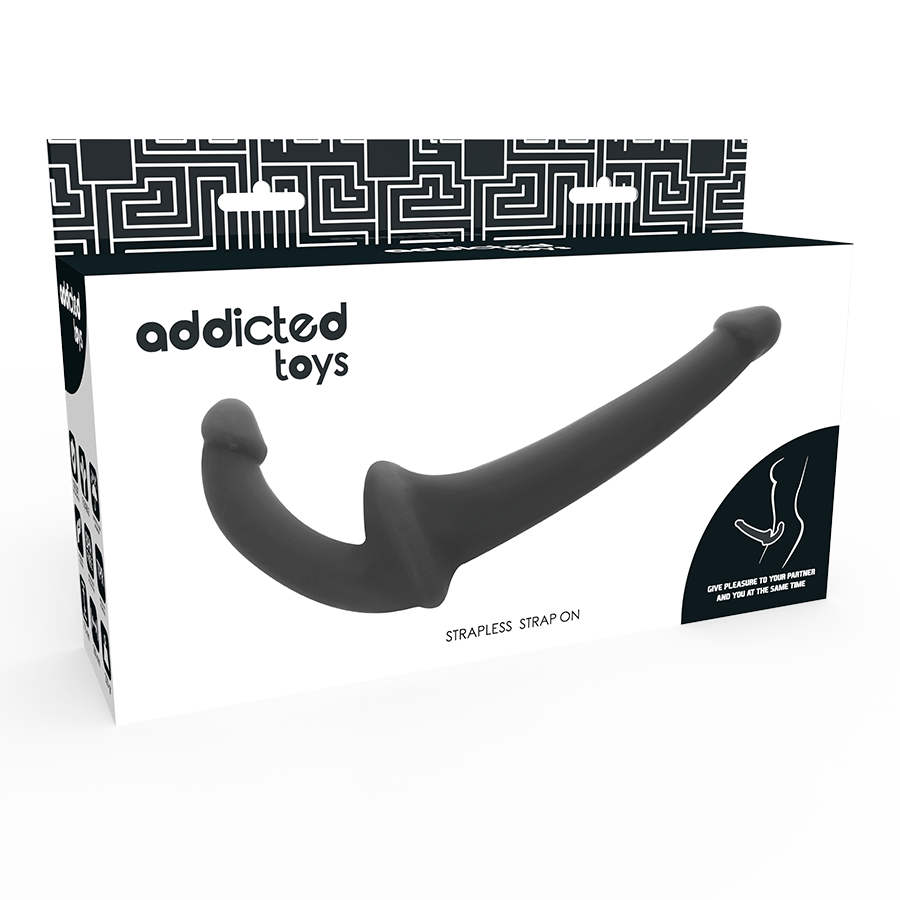ADDICTED TOYS - Dildo mit RNA S ohne Subjection Schwarz