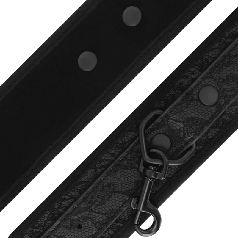 DARKNESS - Luxus-BDSM-Handschellen in Schwarz