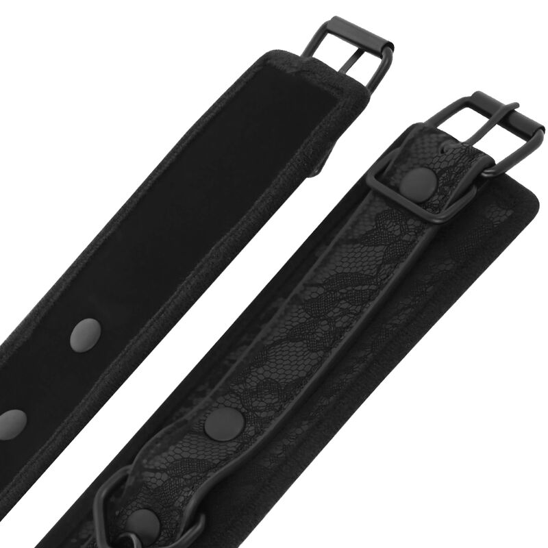 DARKNESS - Luxus-BDSM-Handschellen in Schwarz