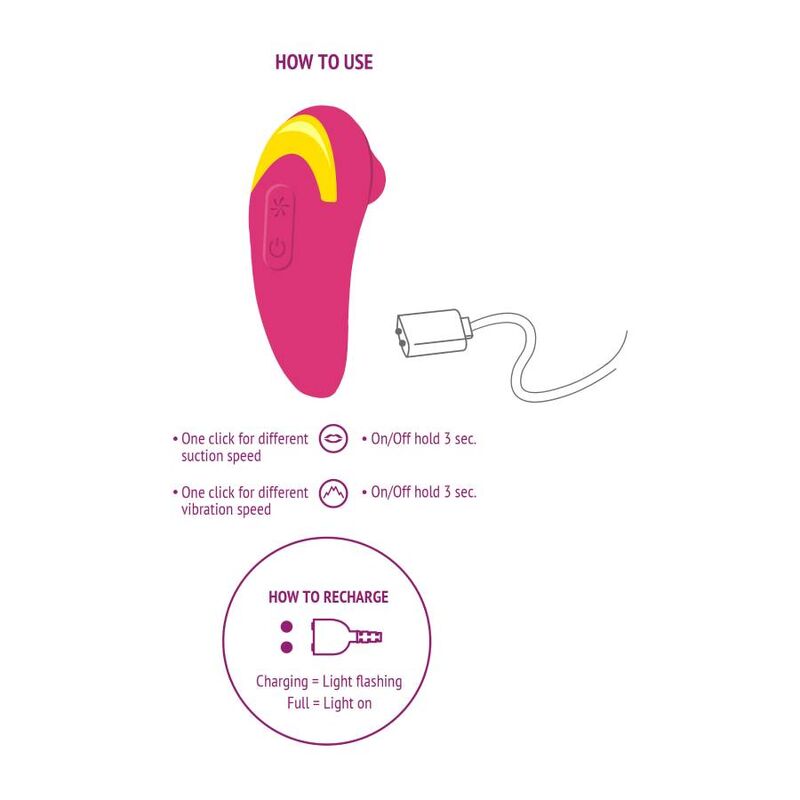 XOCOON - Stimulator der unendlichen Liebe Fuchsia