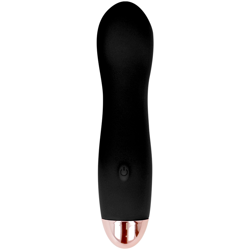 DOLCE VITA - Aufladbarer Vibrator in Schwarz mit 7 Geschwindigkeiten