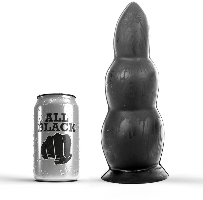 ALL BLACK - Analplug 23 cm