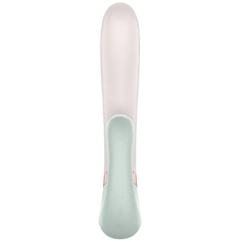 SATISFYER - HEAT WAVE VIBRATOR APP Weiß