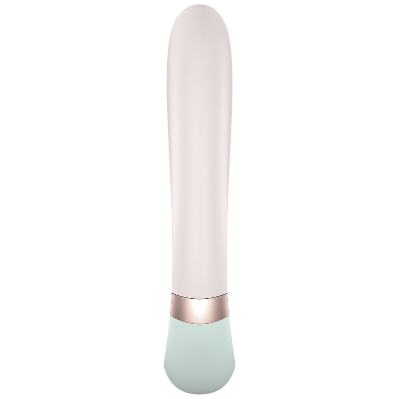 SATISFYER - HEAT WAVE VIBRATOR APP Weiß