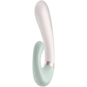 SATISFYER - HEAT WAVE VIBRATOR APP Weiß