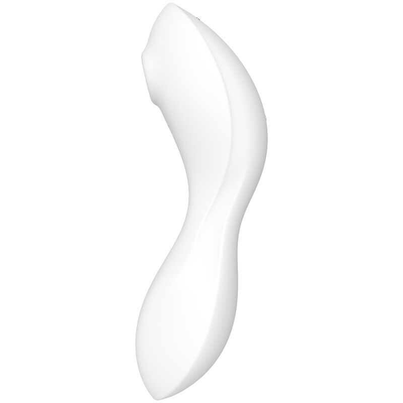 SATISFYER - CURVY TRINITY 5 Air Pulse Stimulator & Vibrator App Weiß