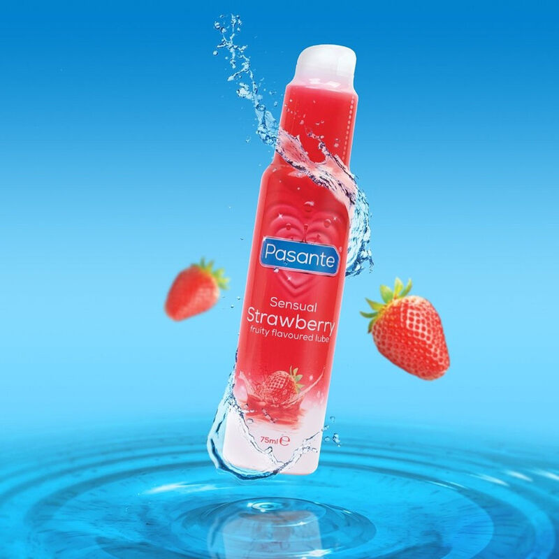 PASANTE - Gleitgel Geschmack Erdbeere 75 ml