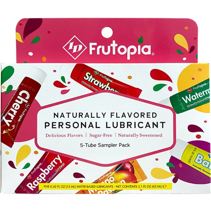 ID FRUTOPIA - SORTIERTES GLEITGEL 5 PACK 12 ML