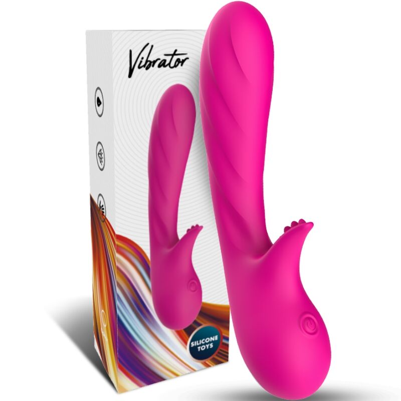 ARMONY - ROMANCE VIBRATOR mit Klitorisstimulator Fuchsia