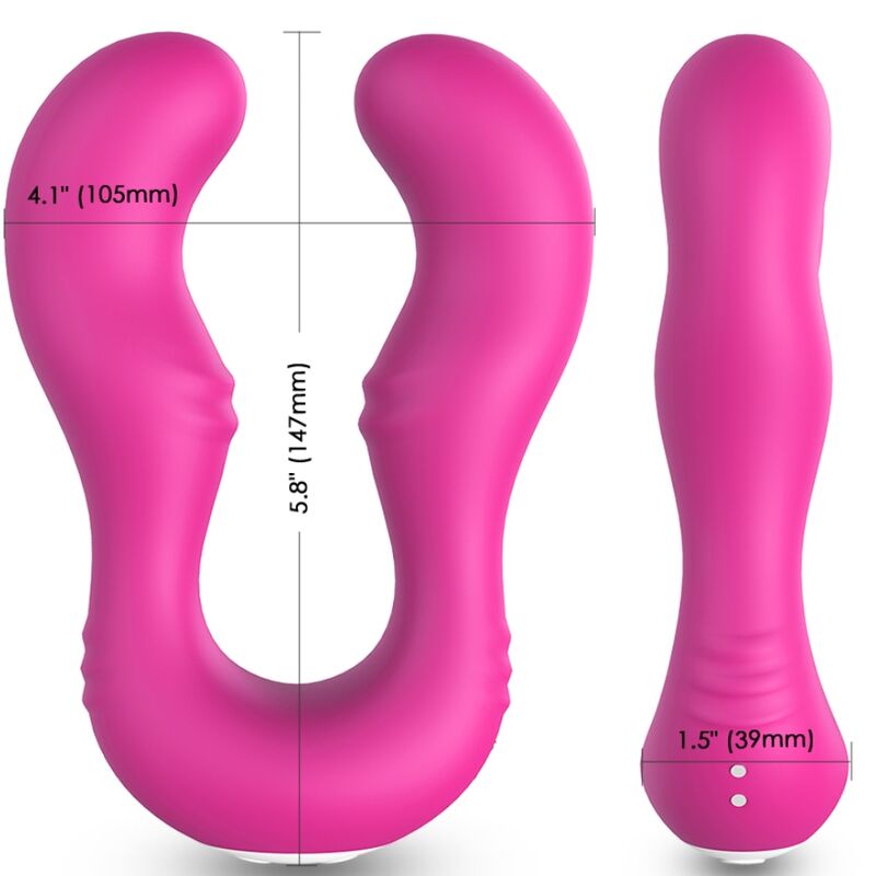 ARMONY - SERAPH VIBRATOR mit doppelter Fernbedienung in Fuchsia