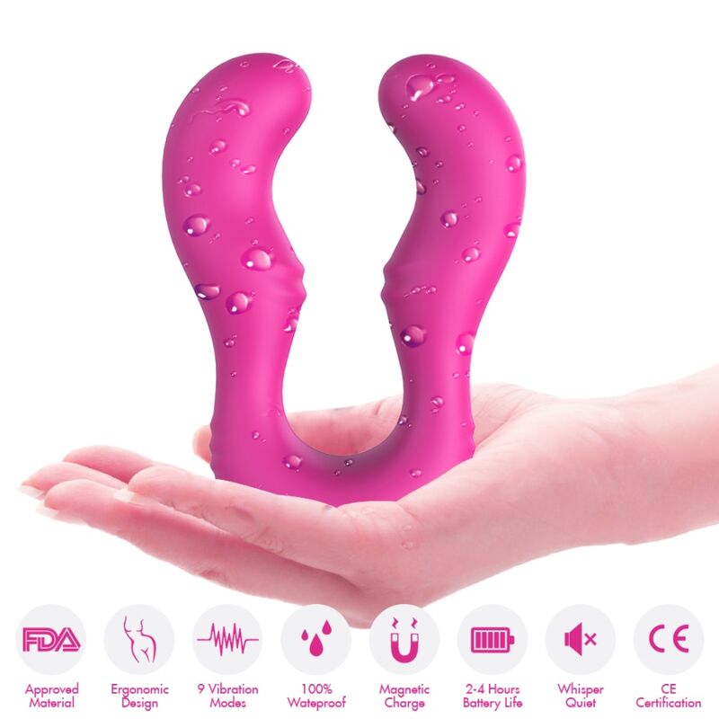 ARMONY - SERAPH VIBRATOR mit doppelter Fernbedienung in Fuchsia