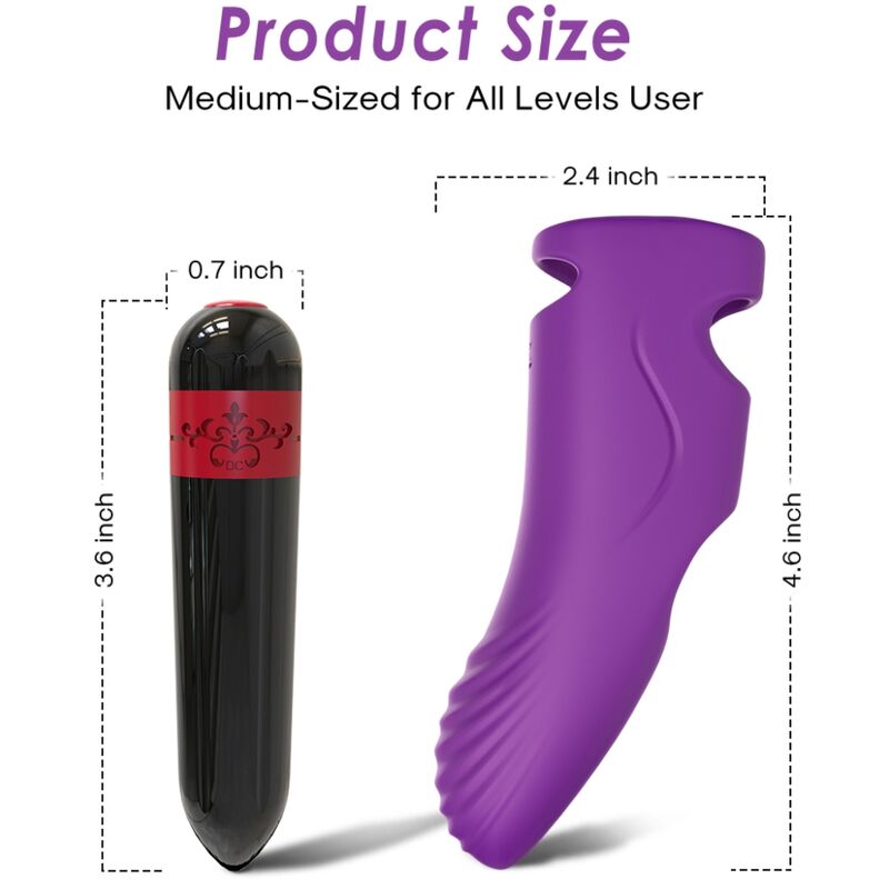 ARMONY - AURORA VIBRATORFINGER LILA