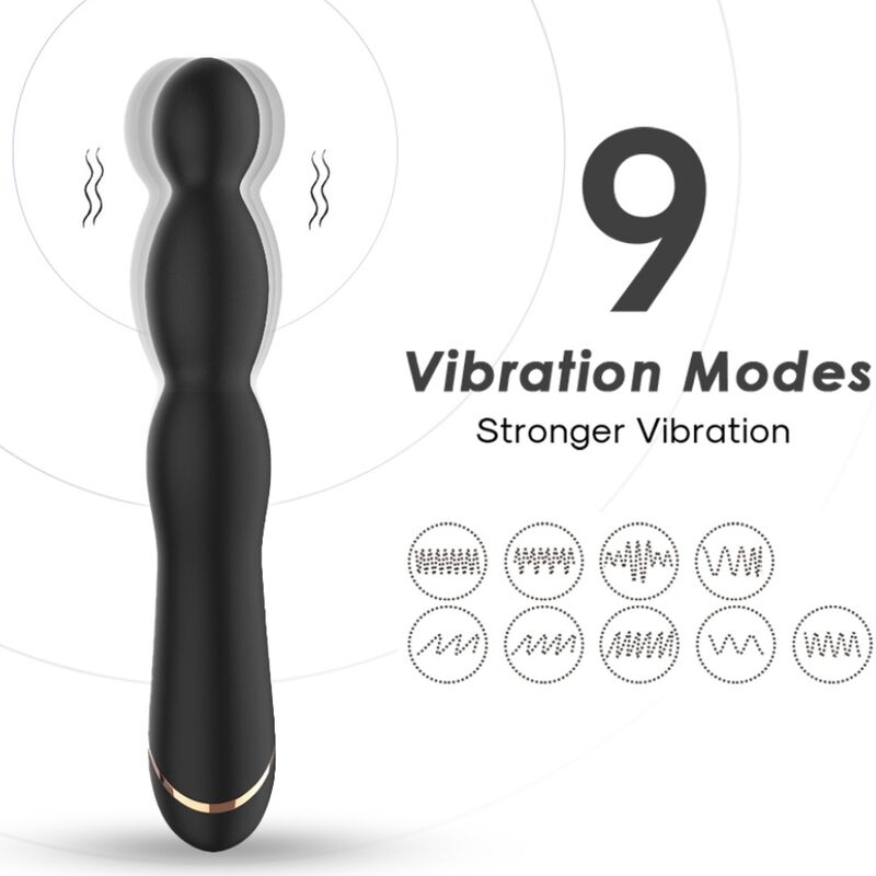 ARMONY - Bambu Vibrator einstellbar Schwarz