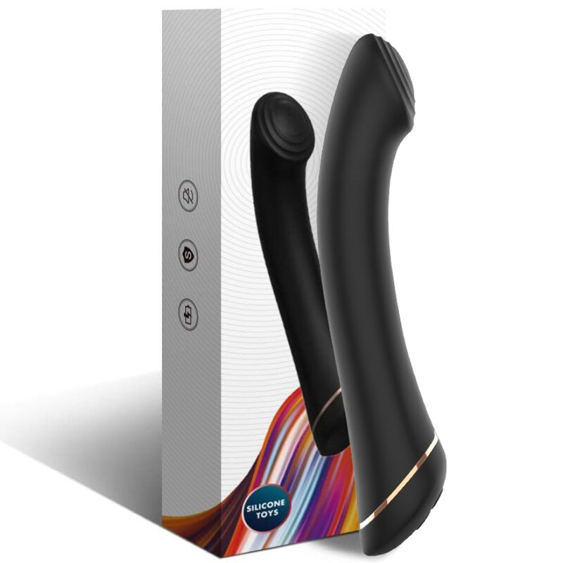 ARMONY - Vibrator Faltkopf Silikon Schwarz