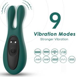 ARMONY - Klitorisstimulator & Vibrator Kaninchen Grün