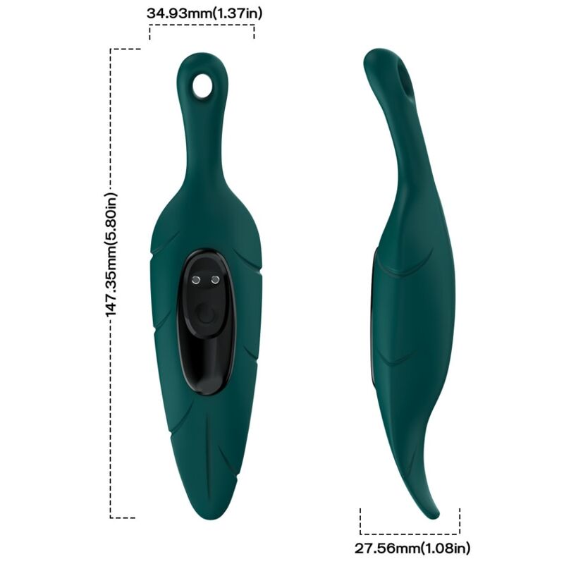 ARMONY - Stimulator & Vibrator Blattgrün